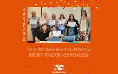 Welcome to our new volunteers