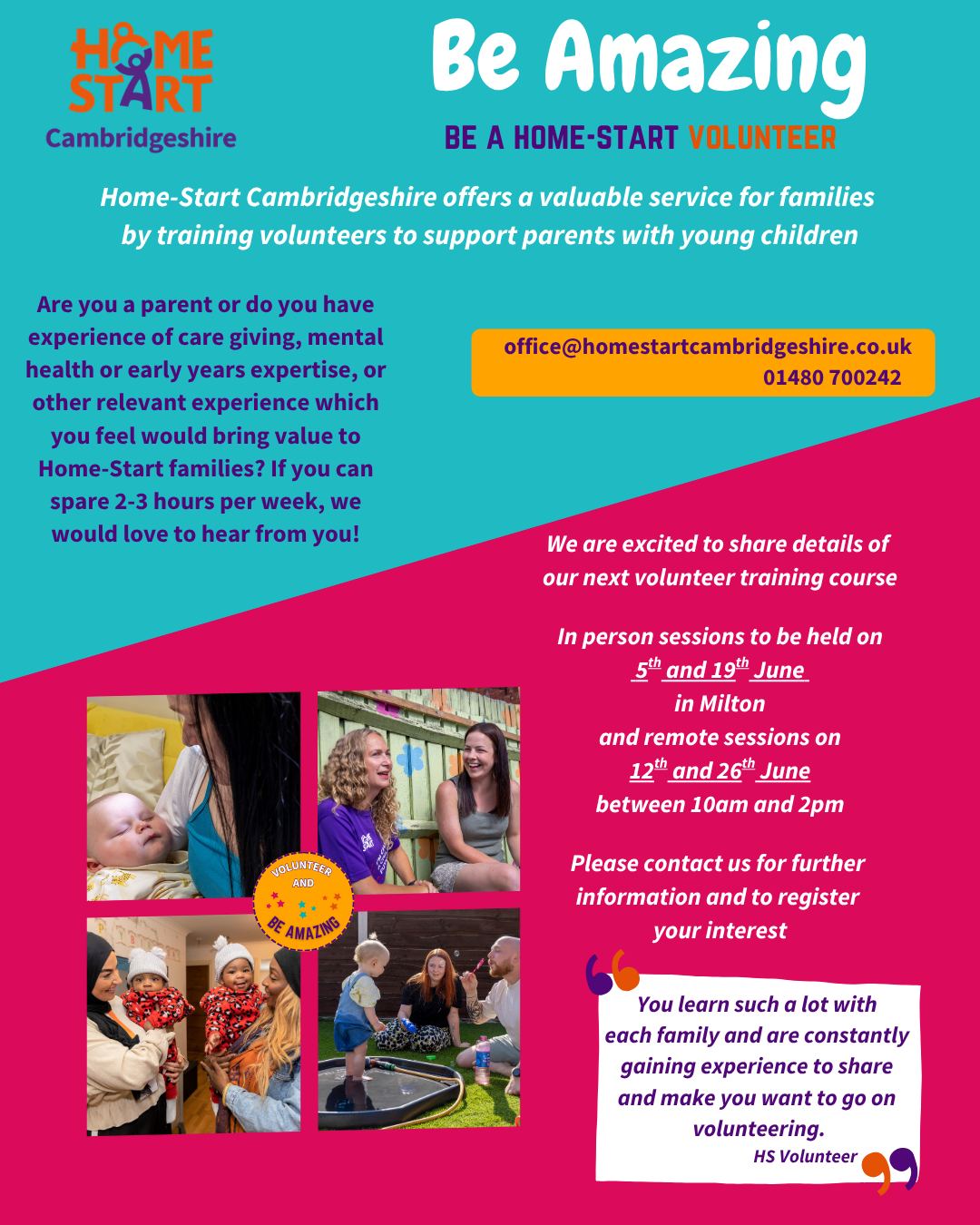 Cambridge Half Marathon flyer