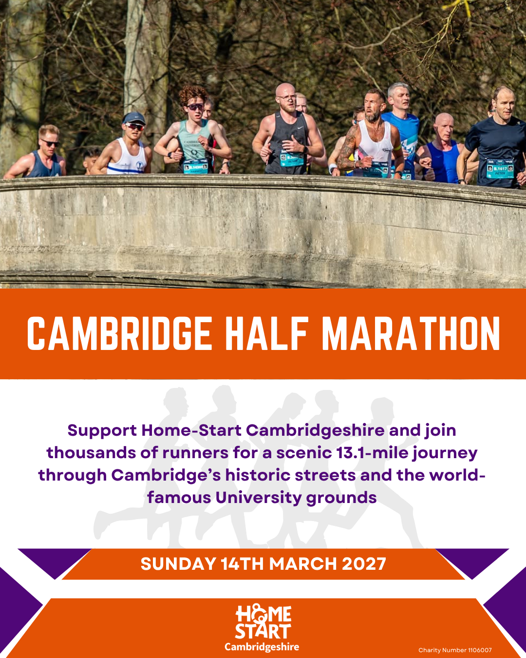 Cambridge Half Marathon flyer